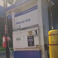 Clean Energy CNG fuel station