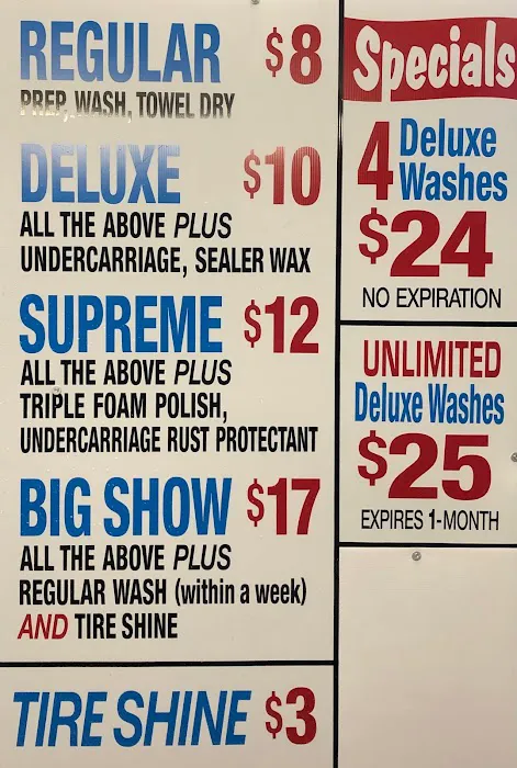 Bubble-Up Car Wash Fairmount 0