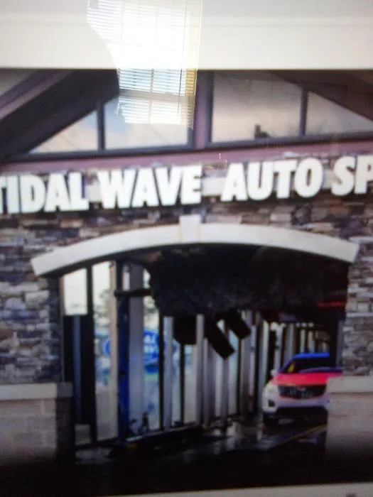 Three Yellow Wave Car Wash 0