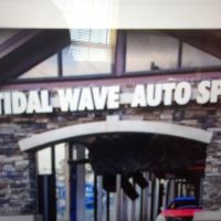 Three Yellow Wave Car Wash