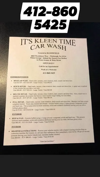 It's Kleen Time Car Wash 5