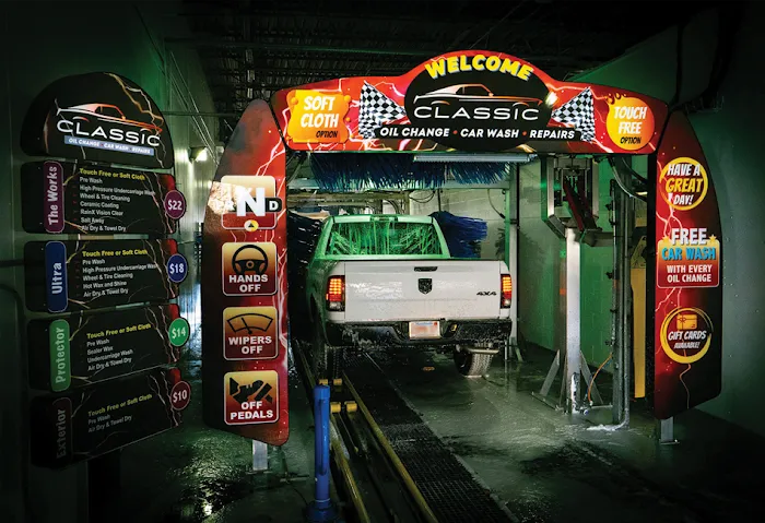 Classic Car Wash & Oil Change 7