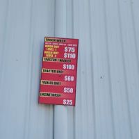 Truck and trailer wash