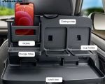Benefits of Using a Car Seat Back Organizer with Table: Enhance Your Car's Functionality