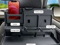 Benefits of Using a Car Seat Back Organizer with Table: Enhance Your Car's Functionality