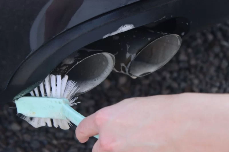 How to Clean Your Car's Exhaust Tailpipe and Polish for a Shiny Finish